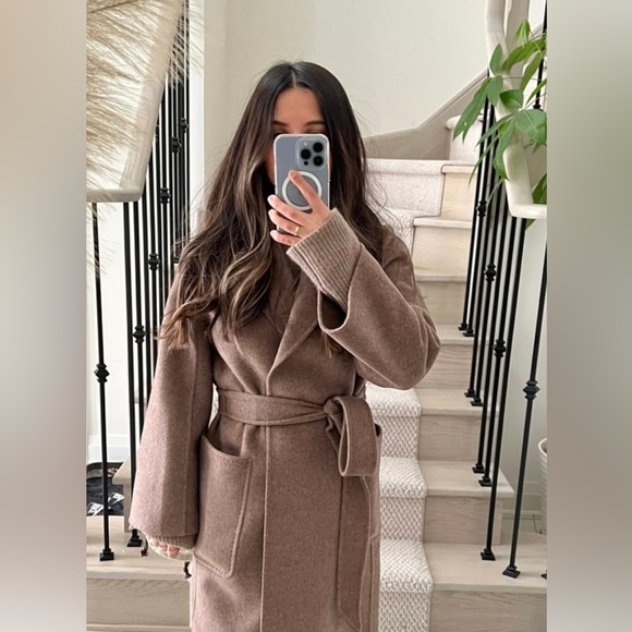 The Curated - Classic Coat - Chocolate Mélange - Picture 2 of 11